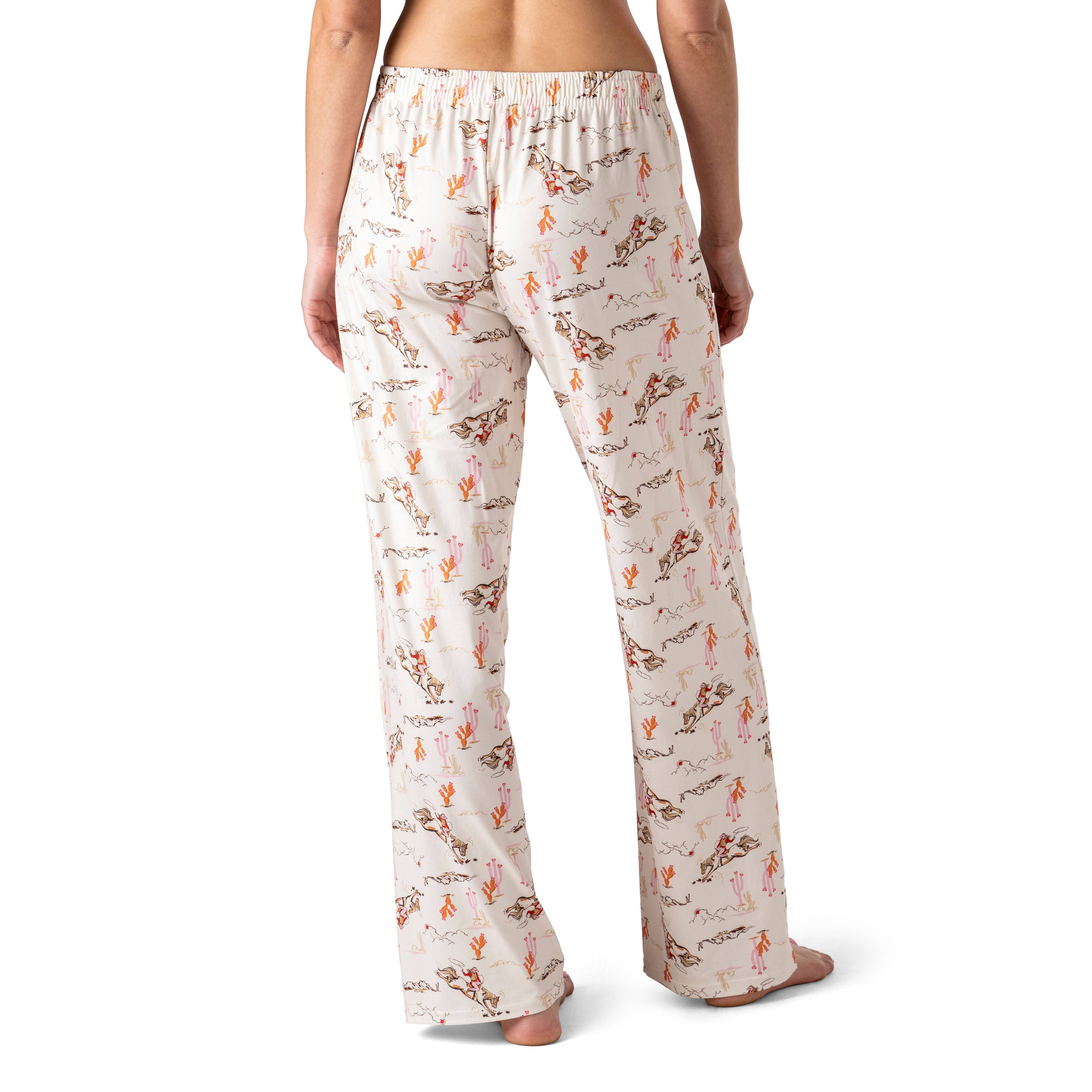 Printed Pajama Pants