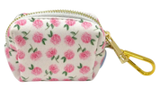 Pink Hydrangea Dog Waste Bag Holder