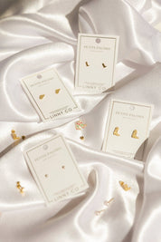 Screwback Stud Earrings Payton Pearl Pink