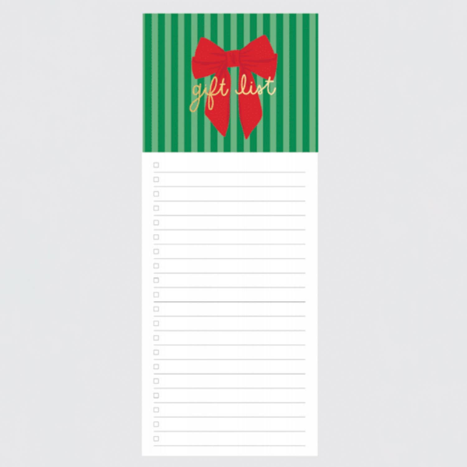 Gift List Magnetic Notepad