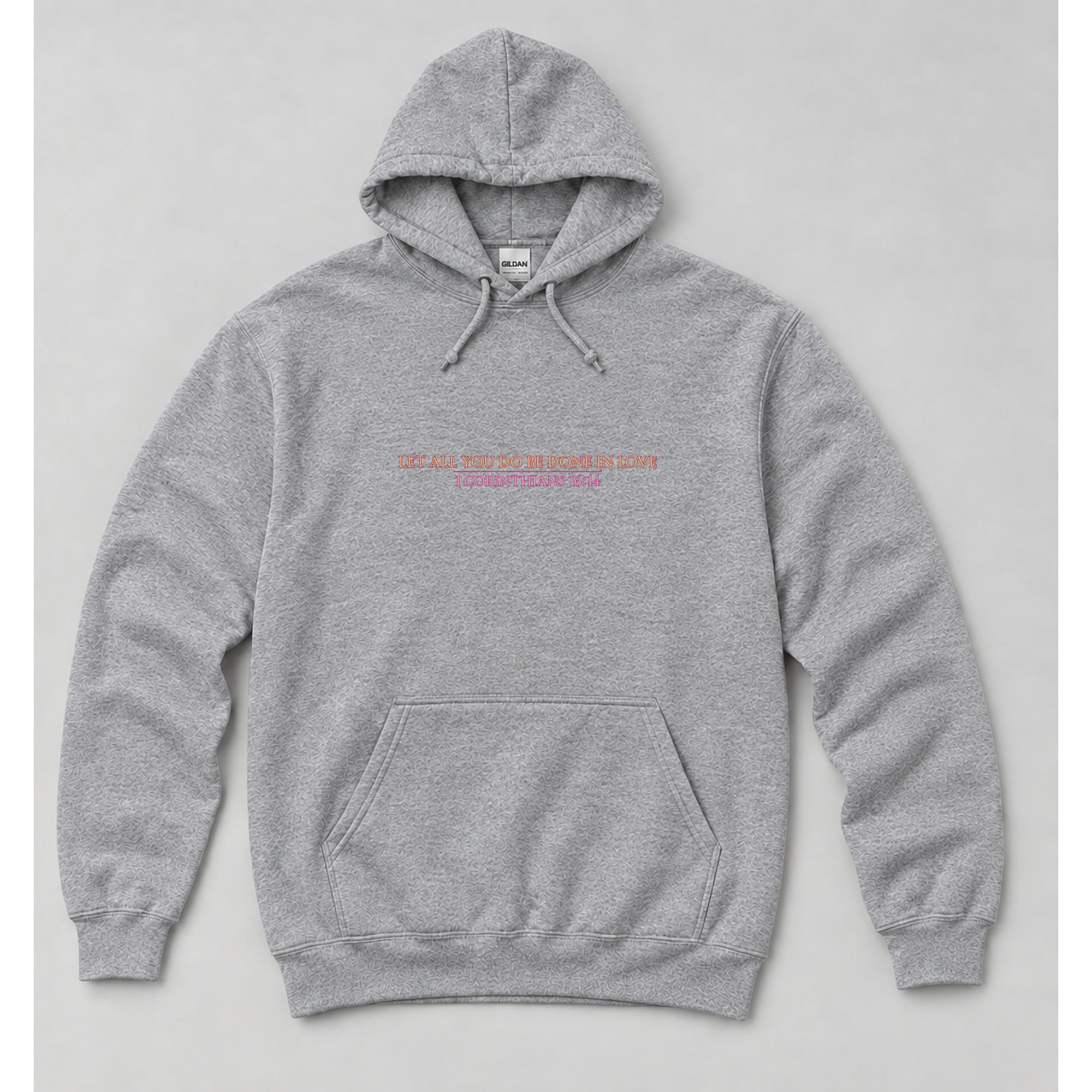 Hoodie Sport Grey mockup