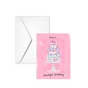 BEAUTIFUL BIRTHDAY -Note Card 