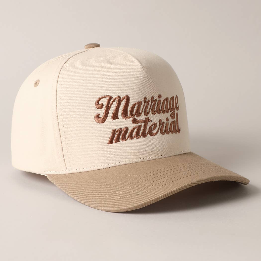 Marriage Material Trucker Hat