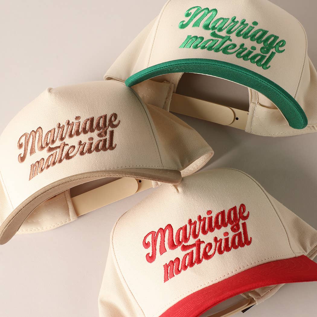 Marriage Material Trucker Hat