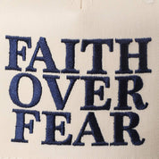 Faith Over Fear Trucker Hat/ Navy