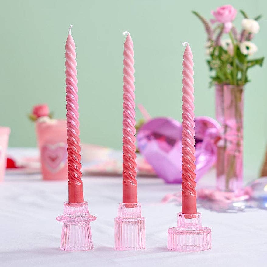 Ombre Taper Candles (set of 3) from Ninety Nine Boutique