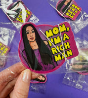 Mom I'm A Rich Man Cher Air Freshener