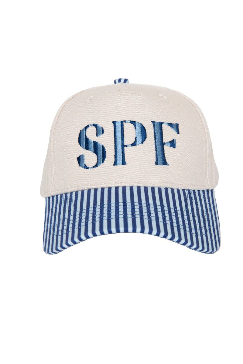Navy SPF Trucker Hat