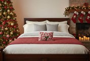 Pink Candy Cane Joy Hook Pillow
