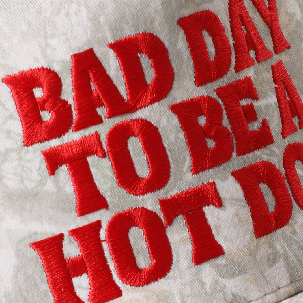 Camo & Red Bad Day To Be A Hot Dog