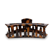 Open Hair Clip | Large |  Tortoise
