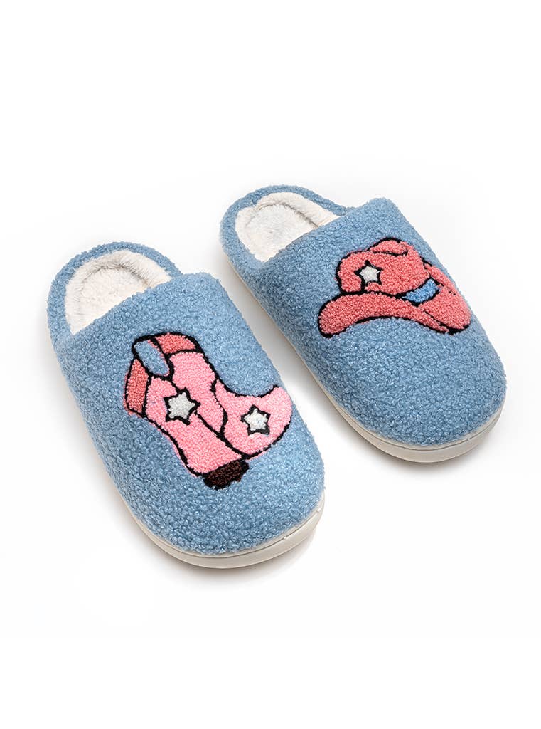 Rodeo Slippers: MIXED 2-S/M AND 2-M/L