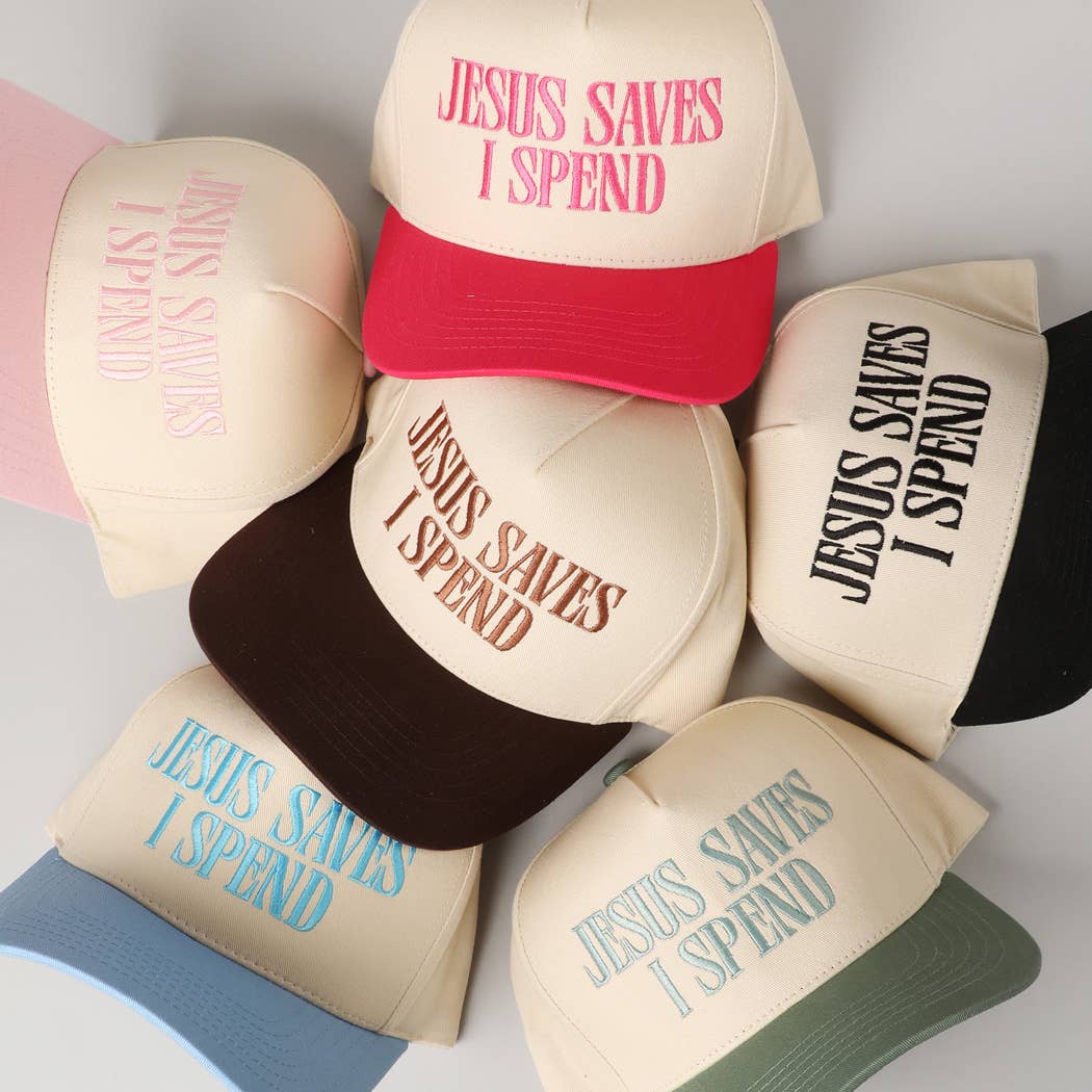 JESUS SAVES I Trucker Hat