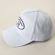 Coastal Cowgirl Crab Patch Seersucker Trucker Hat