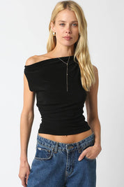 Black Sleeveless Top