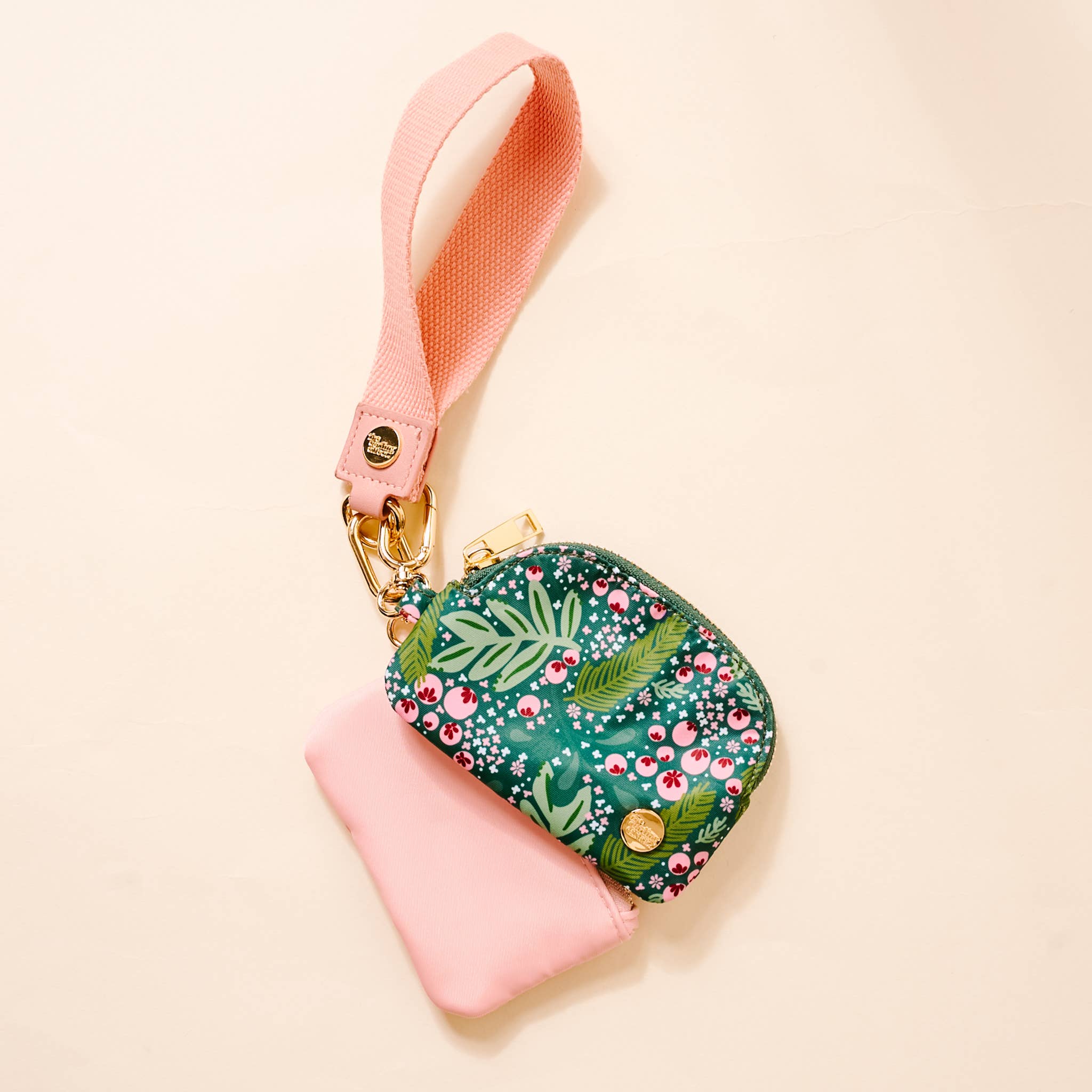 Jolly Sprig Dynamic Duo Pouch Wristlet
