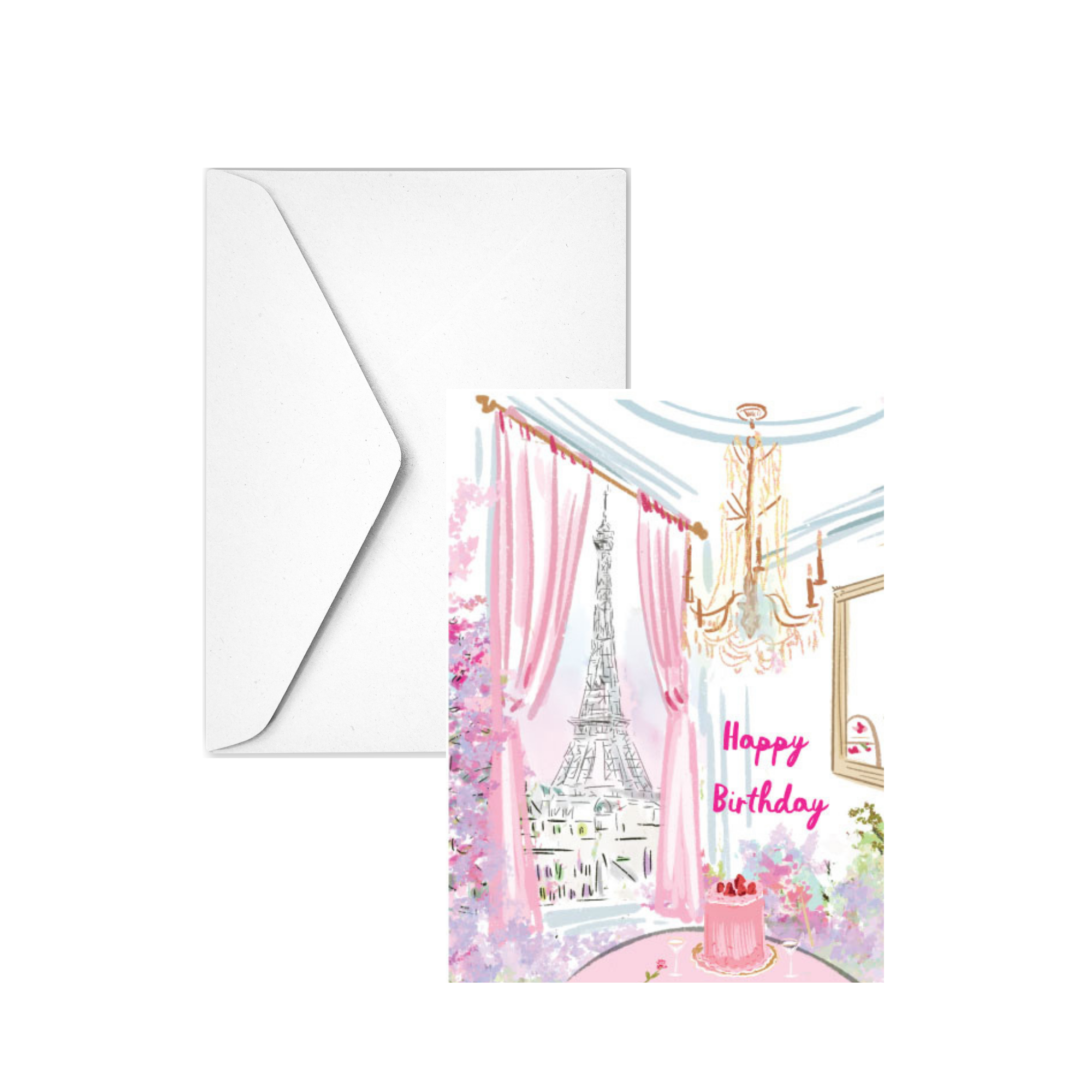 HOUSE OF BIRTHDAYS -Note Card 
