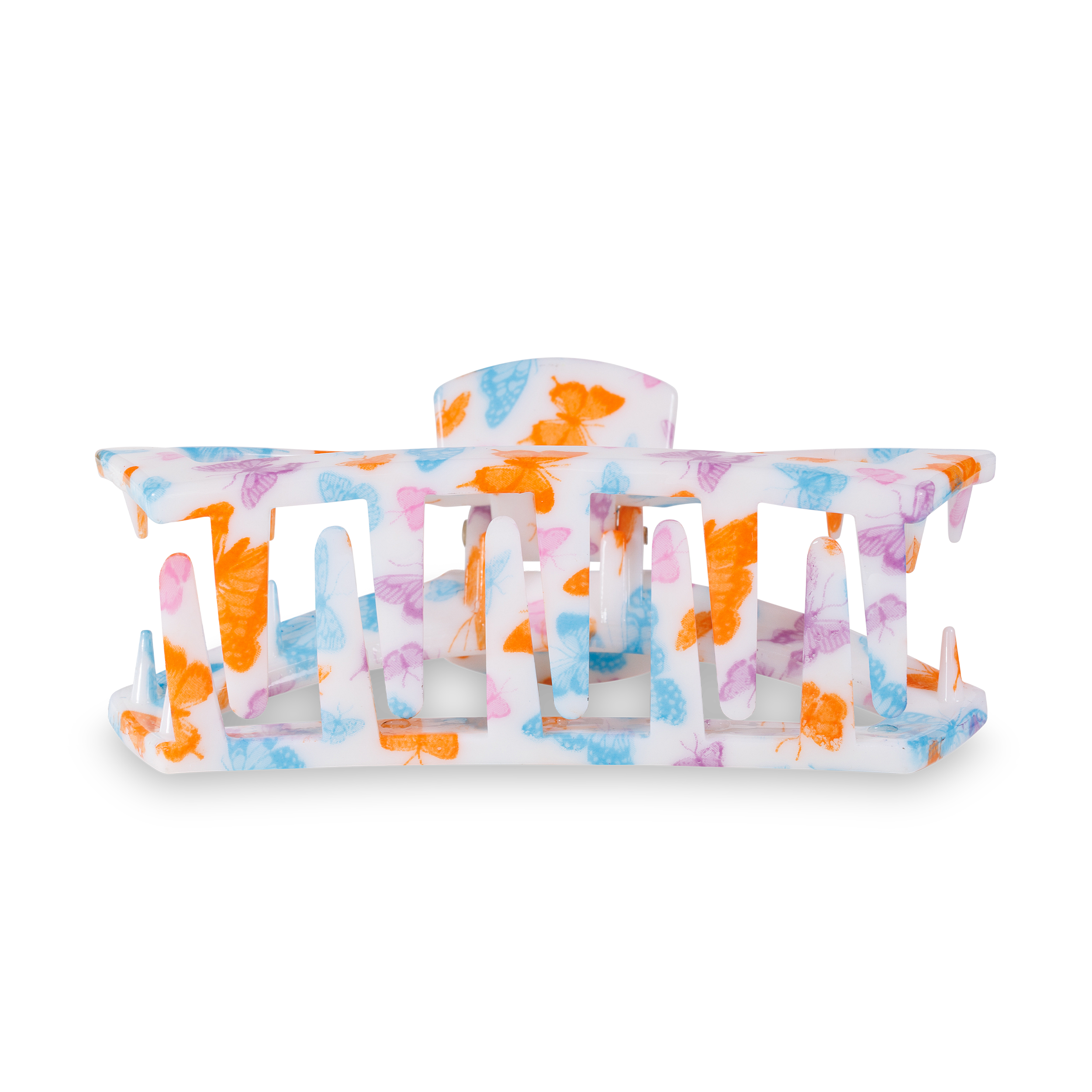 Open Hair Clip | Large | Fluttering By showing bendable teeth that spring back to shape