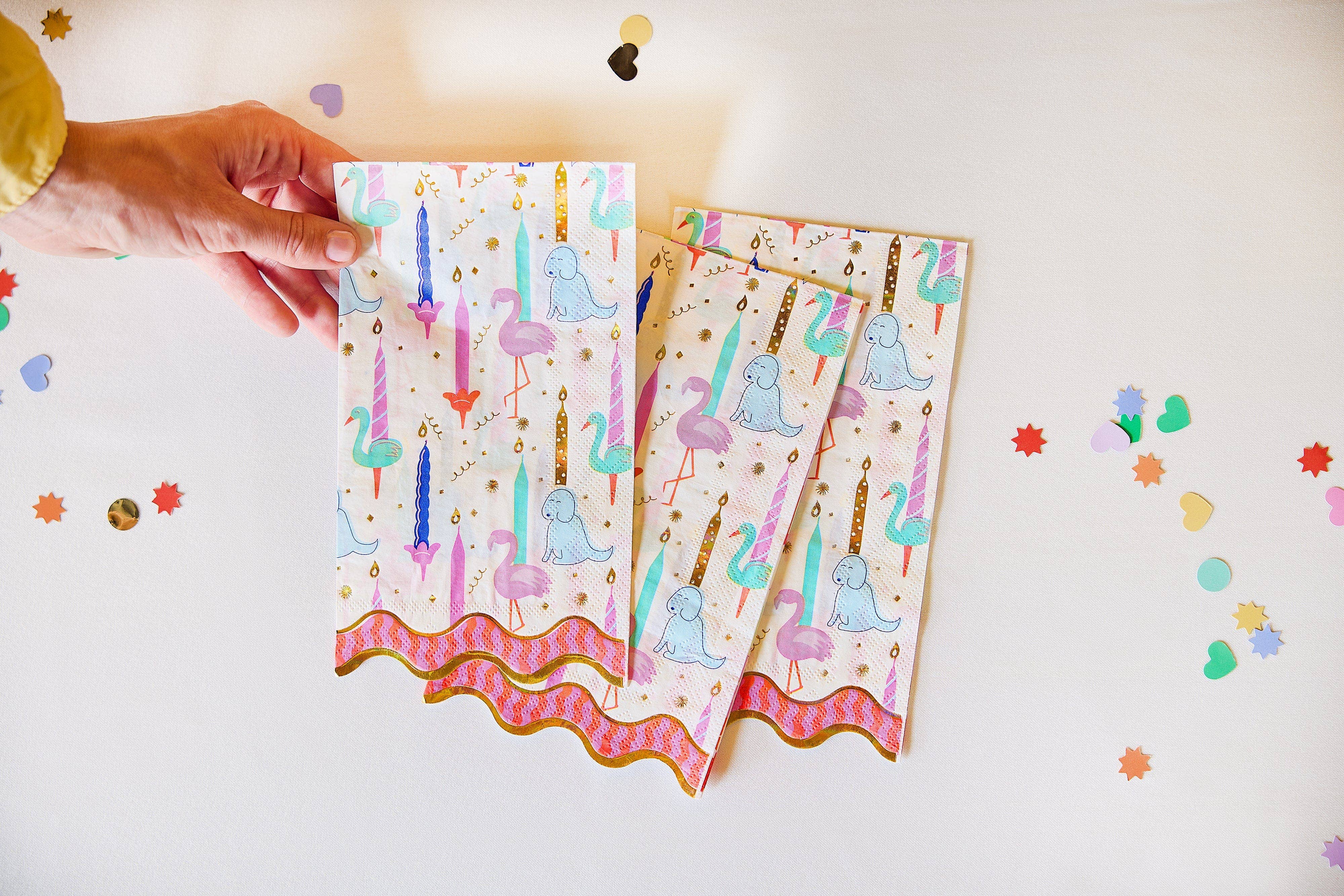 Blow Out The Candles Guest Napkins (16 ct) showing 3-ply