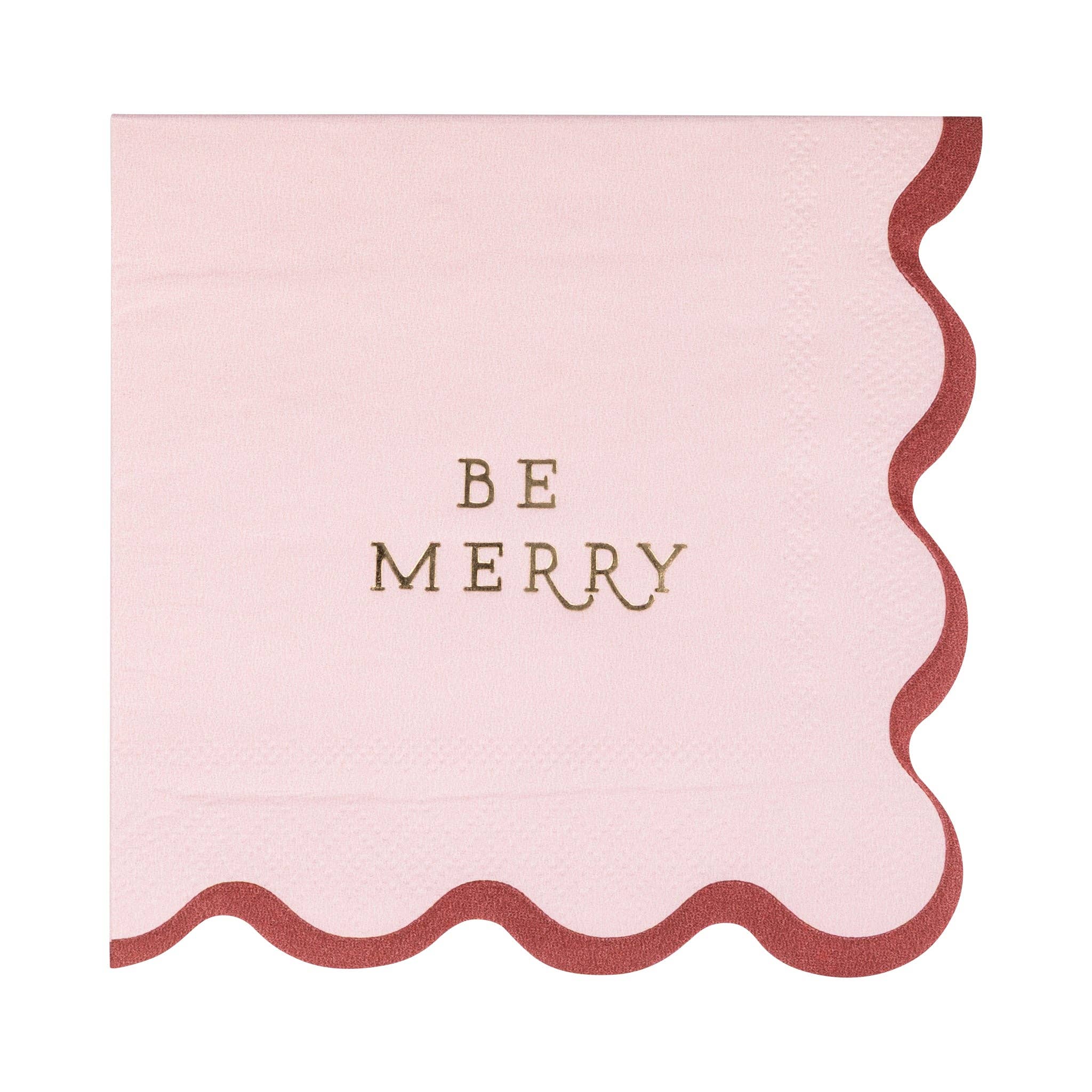BEM1239 - Be Merry Napkin Set