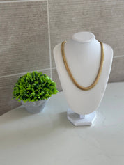Waterproof Stainless Flat Snake Necklace