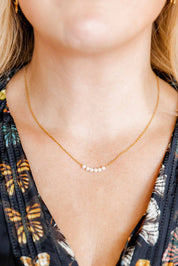 Necklace Delta Pearl