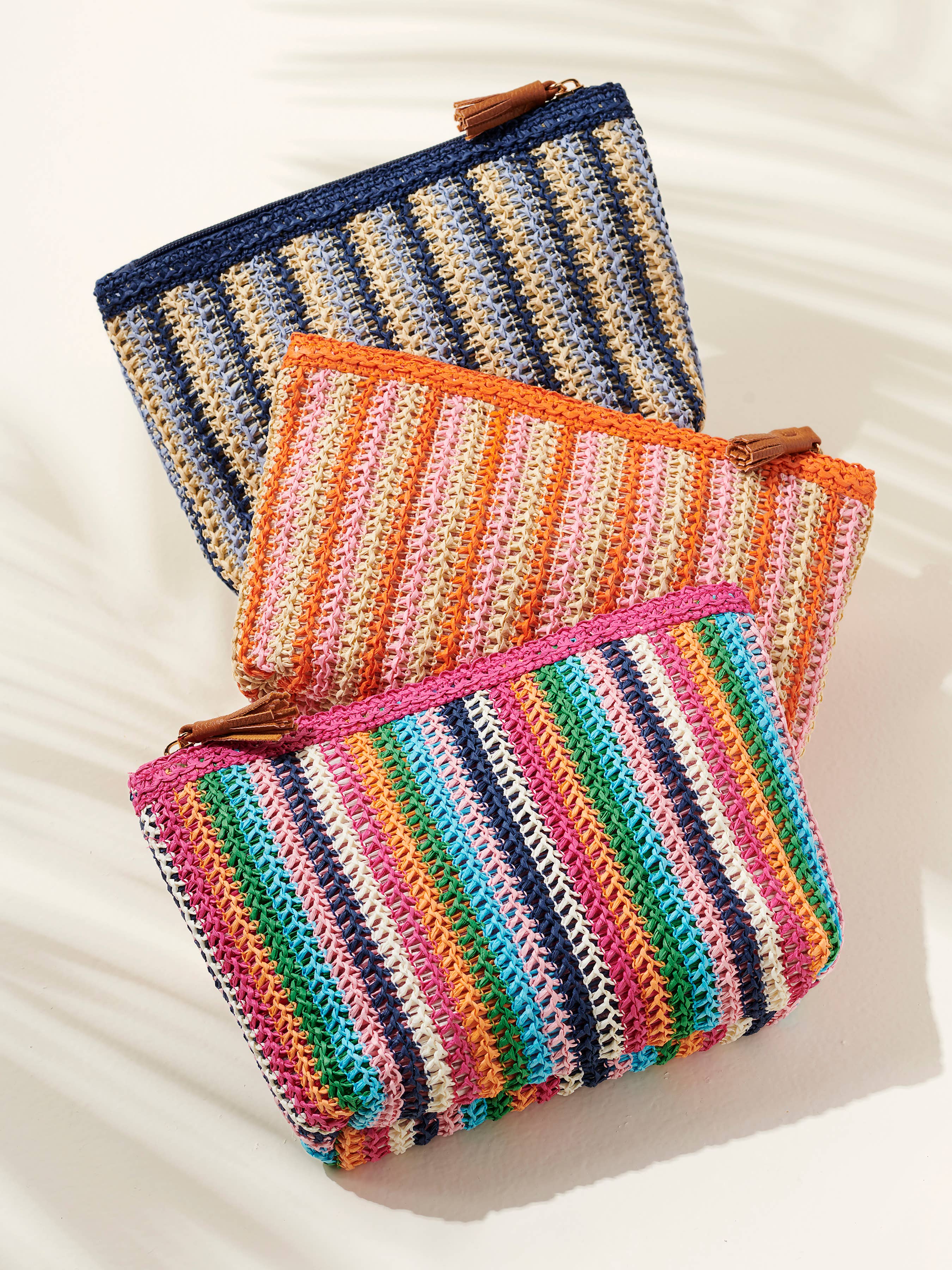 Pink Multicolor Pouch