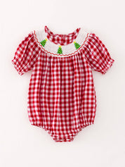 Christmas Tree Girls Romper