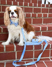 White Hydrangea Dog Waste Bag Holder