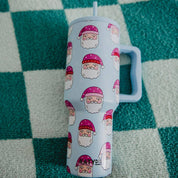 Light Blue Santa Tumbler — view 3