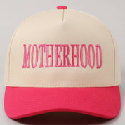 Motherhood Trucker Hat/ Hot Pink