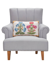 Mughal Flower Hook Pillow
