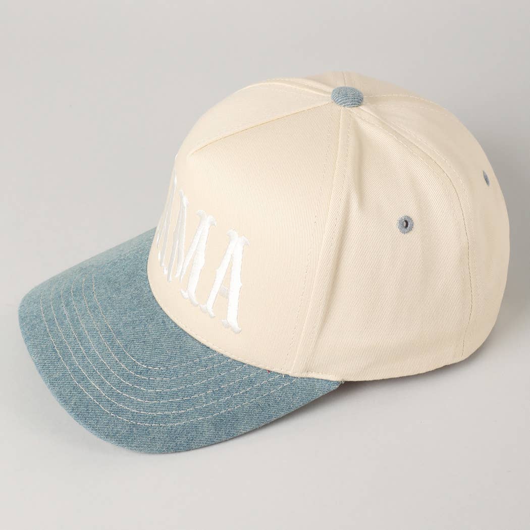 MAMA Embroidery Baseball Cap