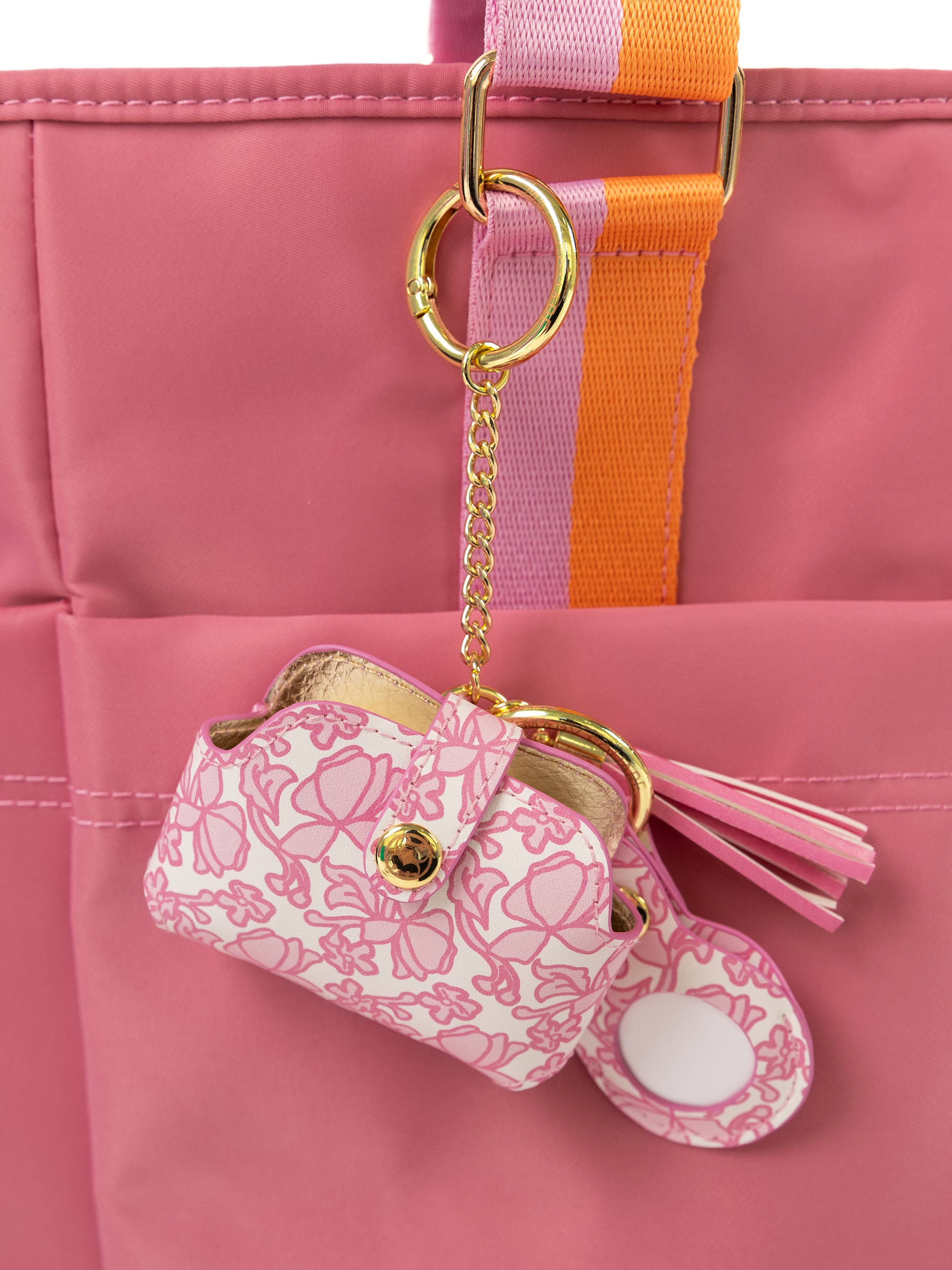 Pink Floral Air Pod Case