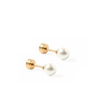 Screwback Stud Earrings Payton Pearl