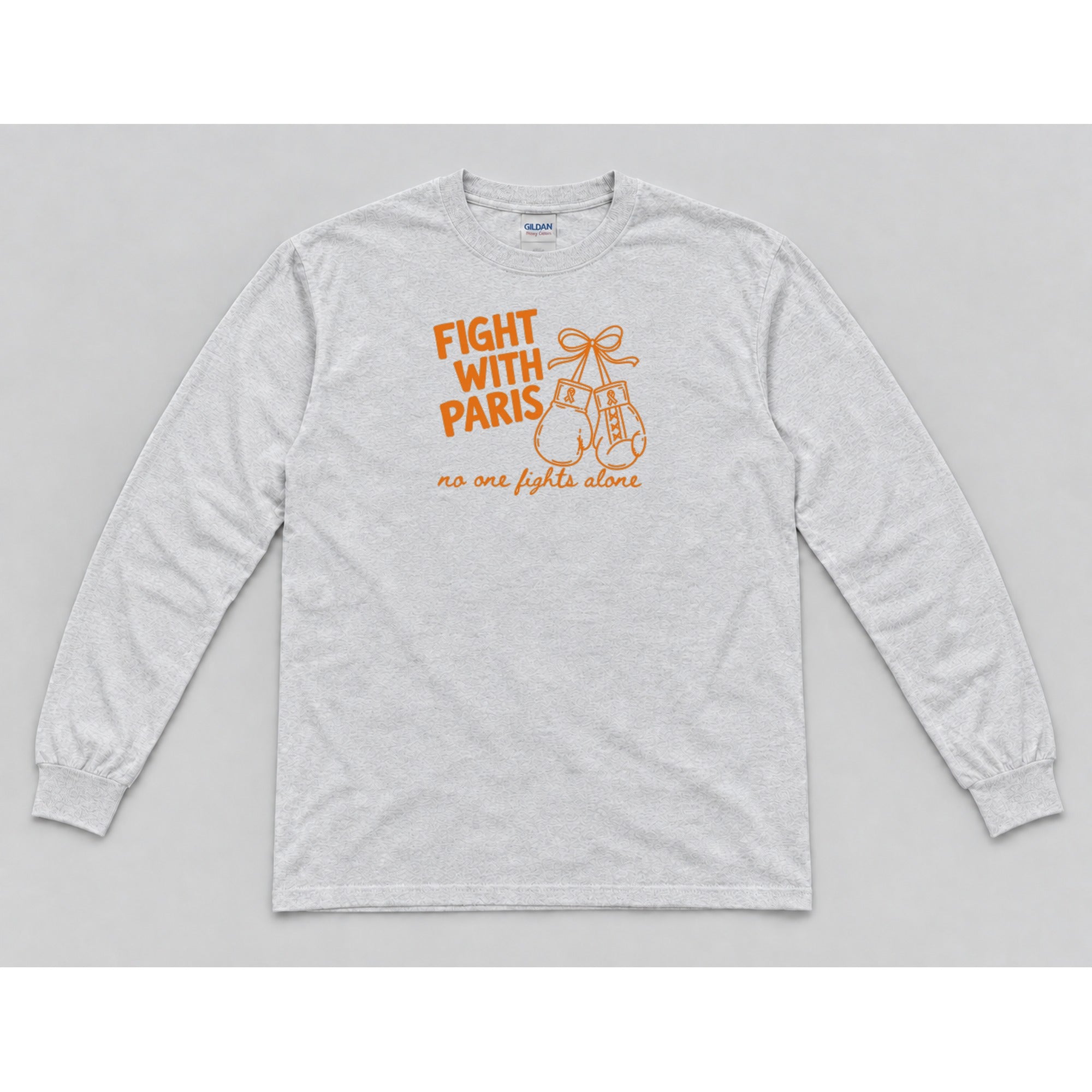 Long Sleeve Ash mockup