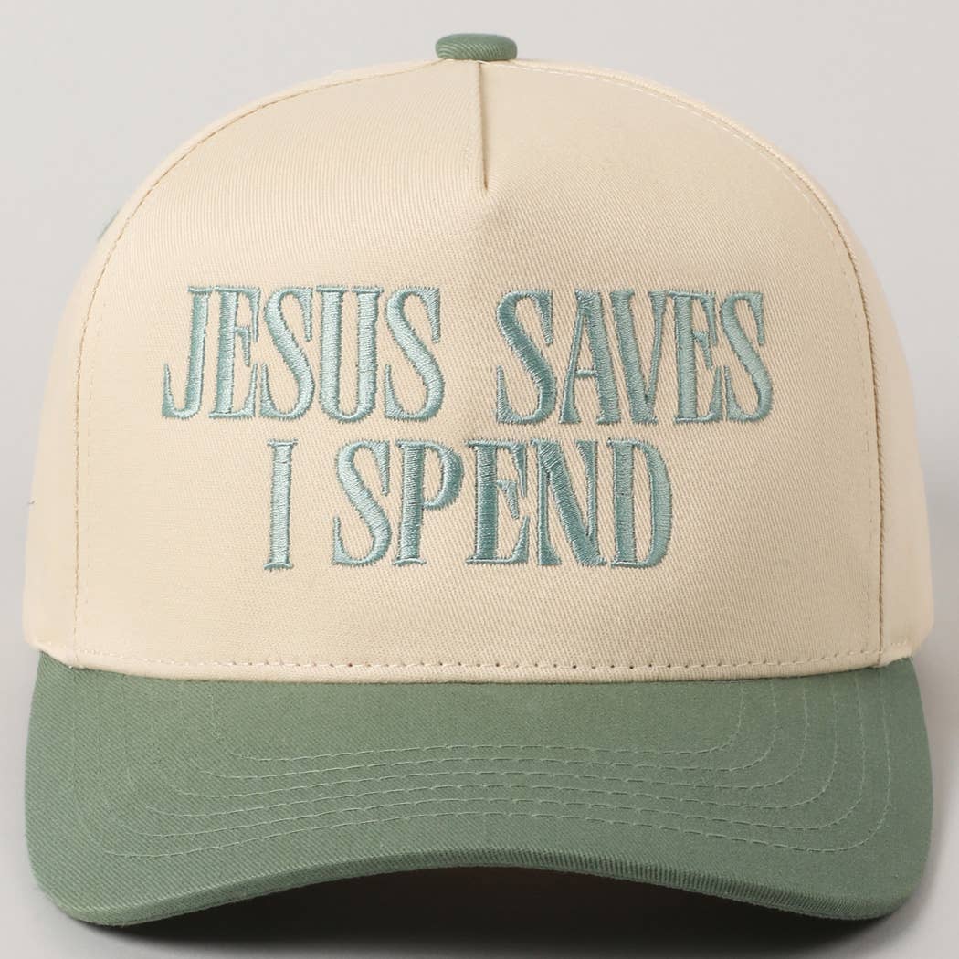 JESUS SAVES I Trucker Hat