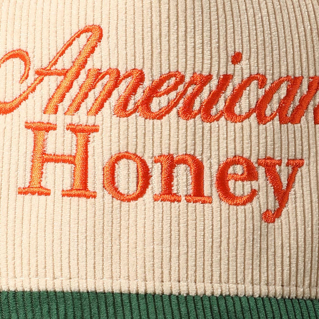 American Honey Corduroy Trucker Baseball Cap