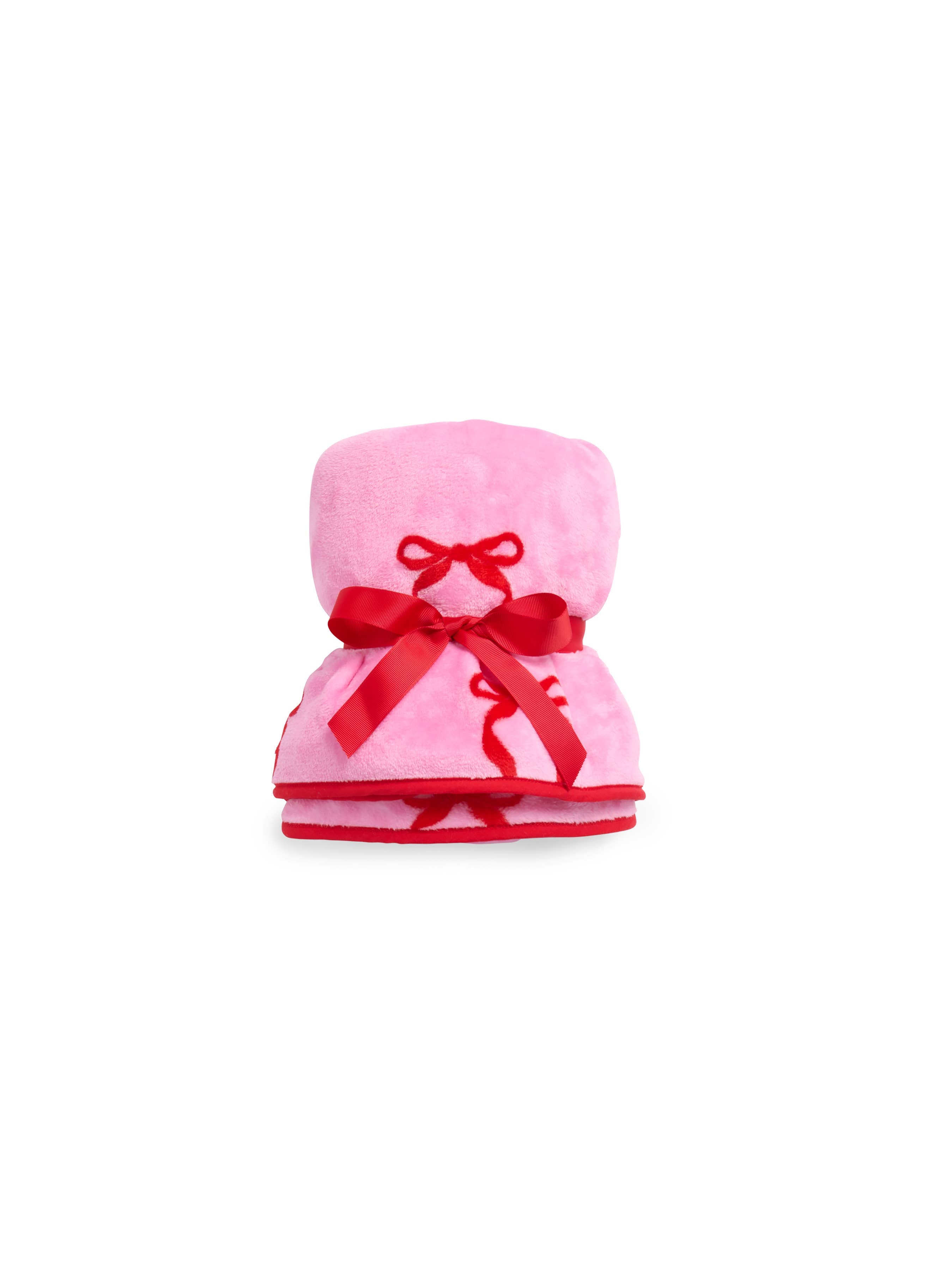Pink Bow Bath Wrap