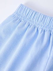 Blue Smocked Christ Toddler Boys Set