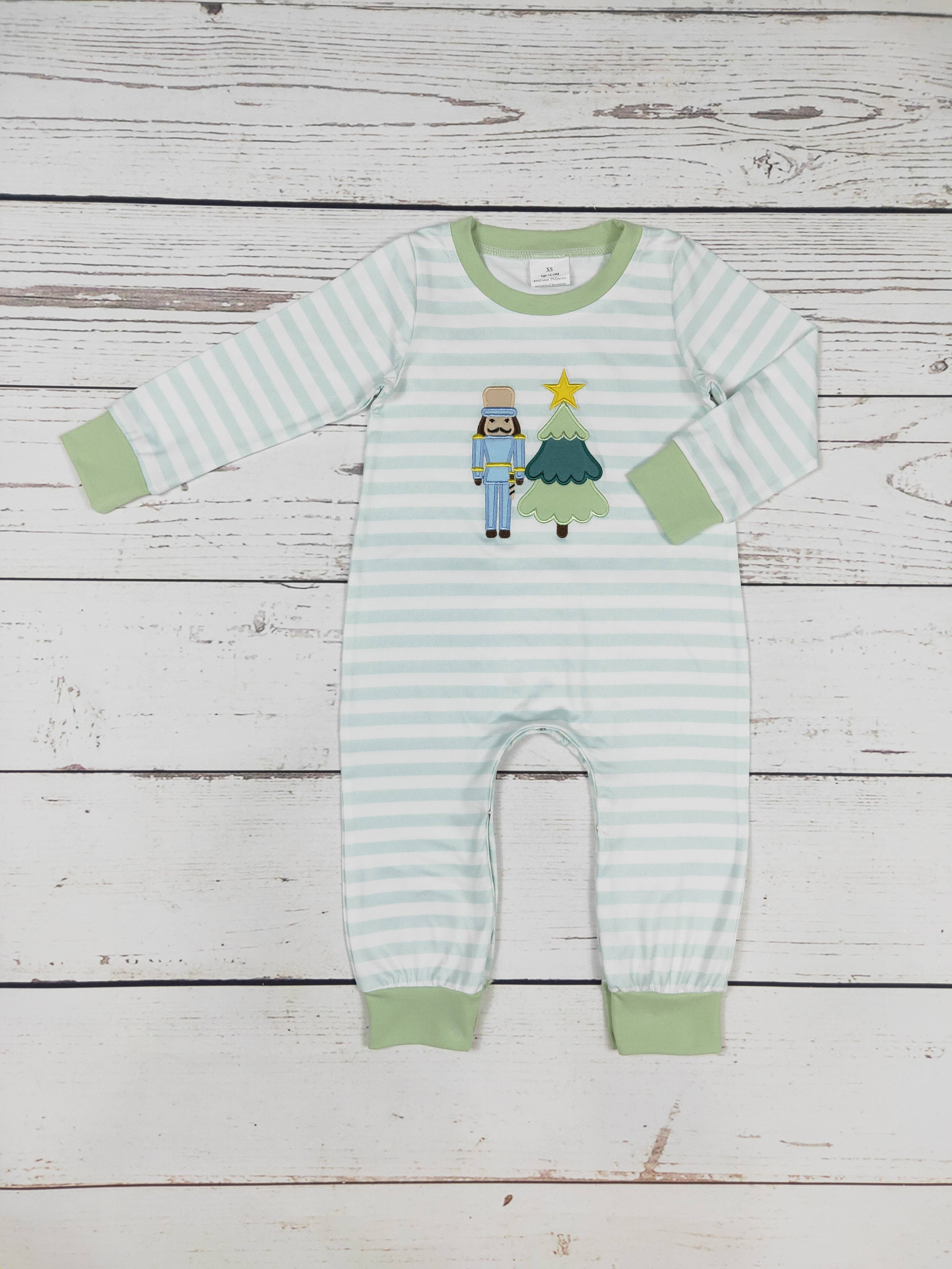 Christmas Tree Baby Romper