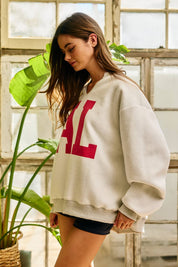Alabama Reversible Oversized Pullover