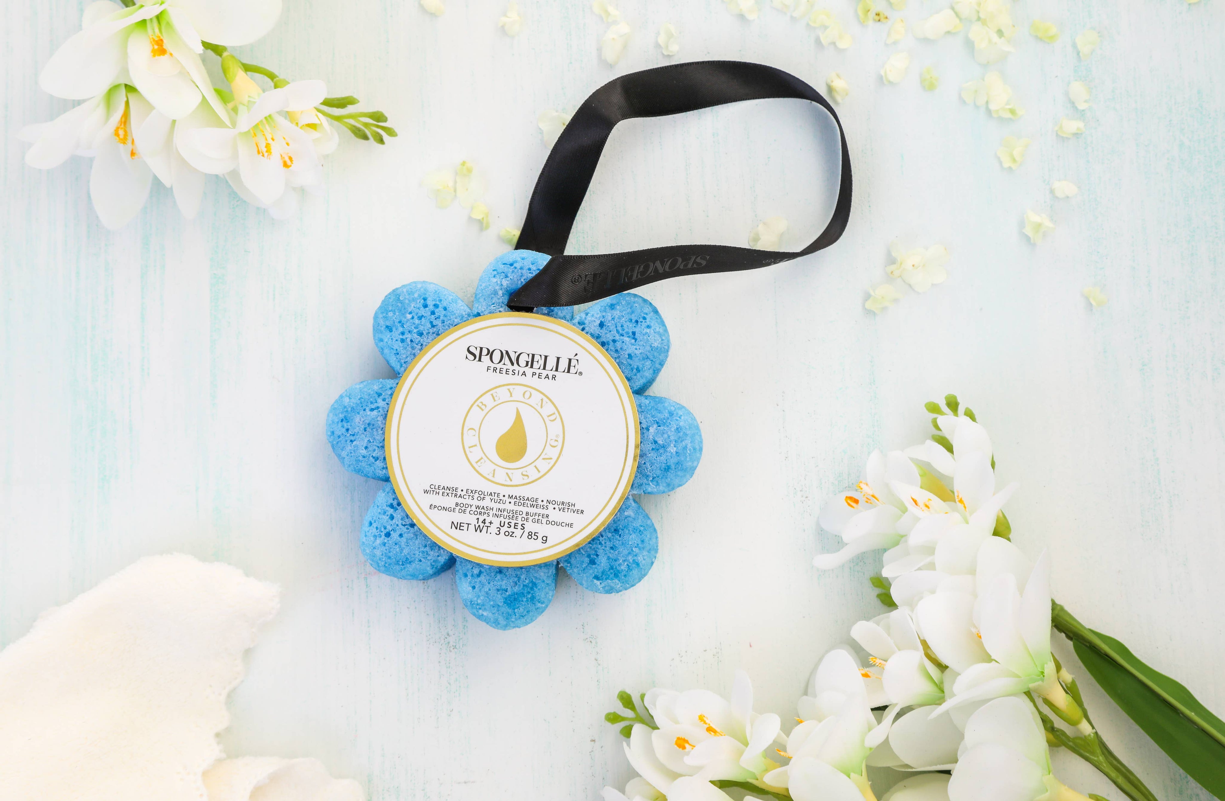 Freesia Pear Wild Flower | Soap Sponge | Soap Buffer | Clean