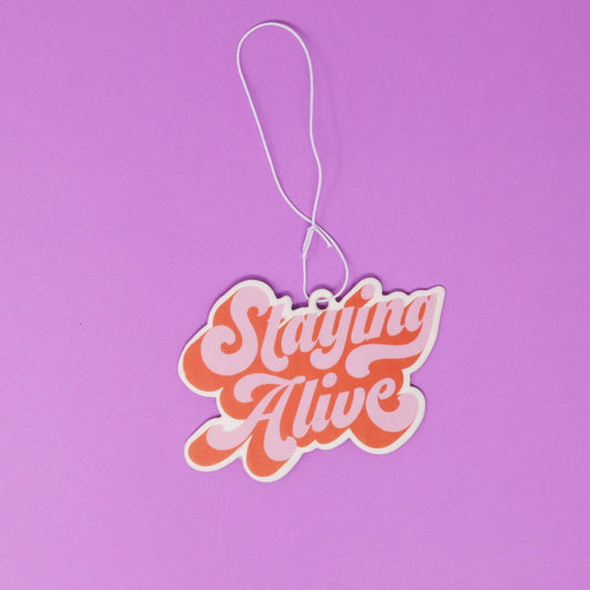 Staying Alive Airfreshener