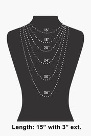Clover Station Shell Charms Layered Chain Necklace