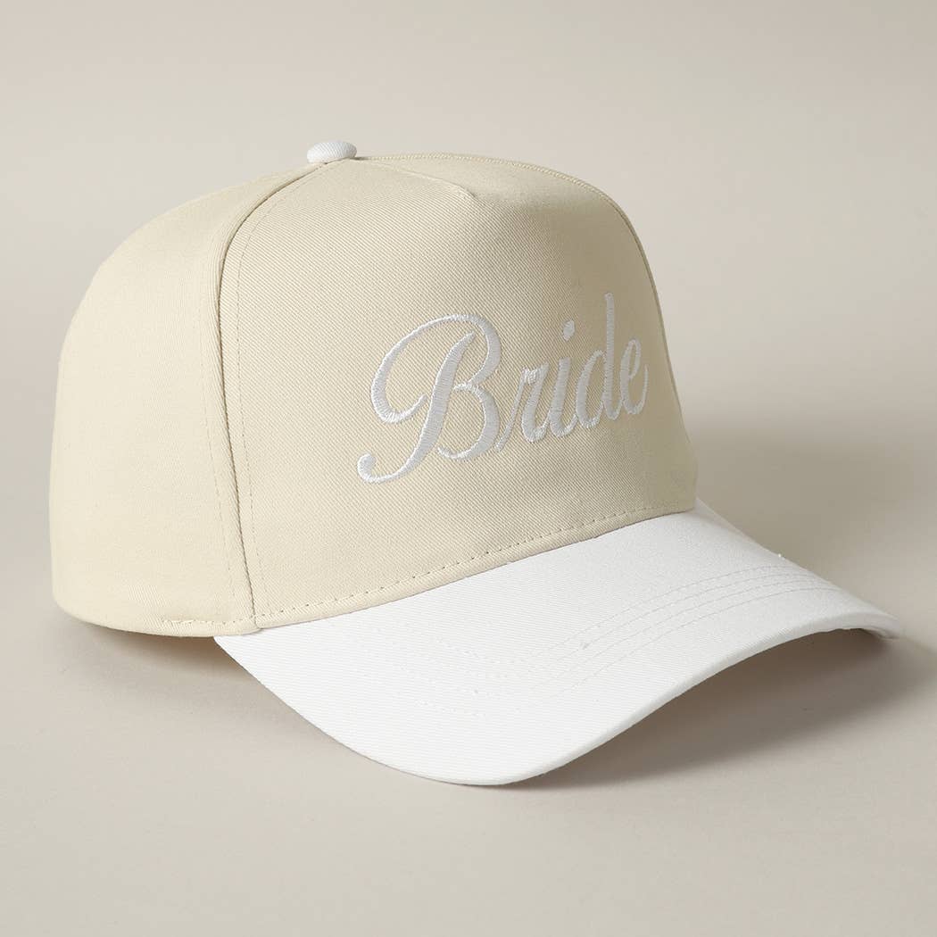 White Bride Trucker Hat