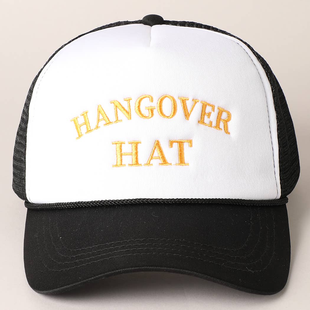 Hangover Hat Embroidered