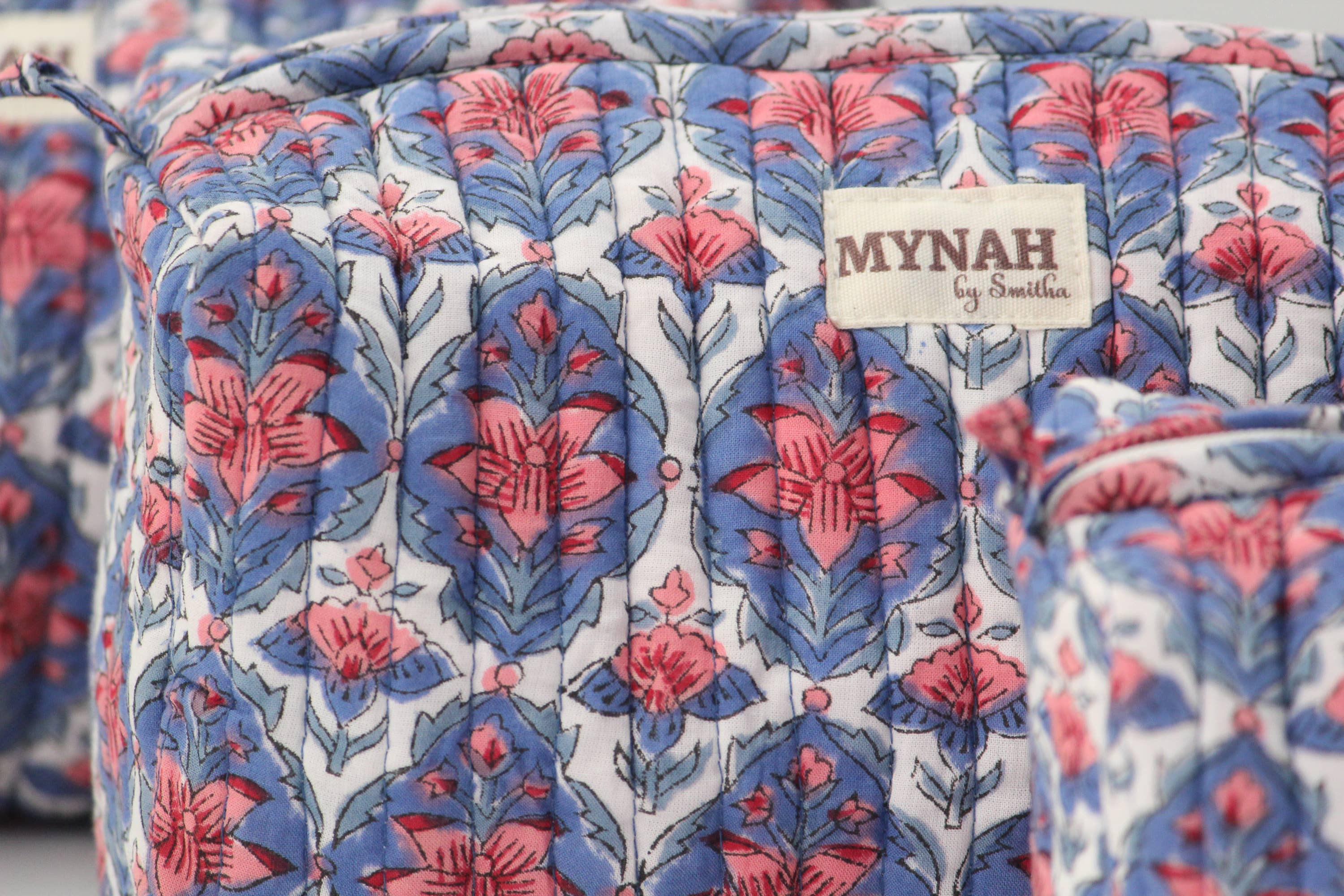 Nantucket Floral Makeup Bag - LARGE only