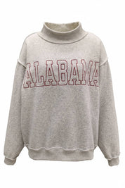 Alabama Embroidered Mockneck from Ninety Nine Boutique