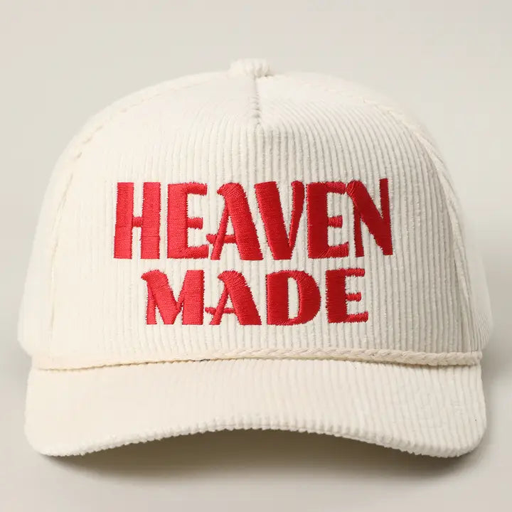 Cream Heaven Made Corduroy Rope Hat